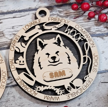 Christmas Ornaments- Dog Ornaments