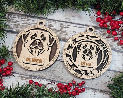 Christmas Ornaments- Dog Ornaments