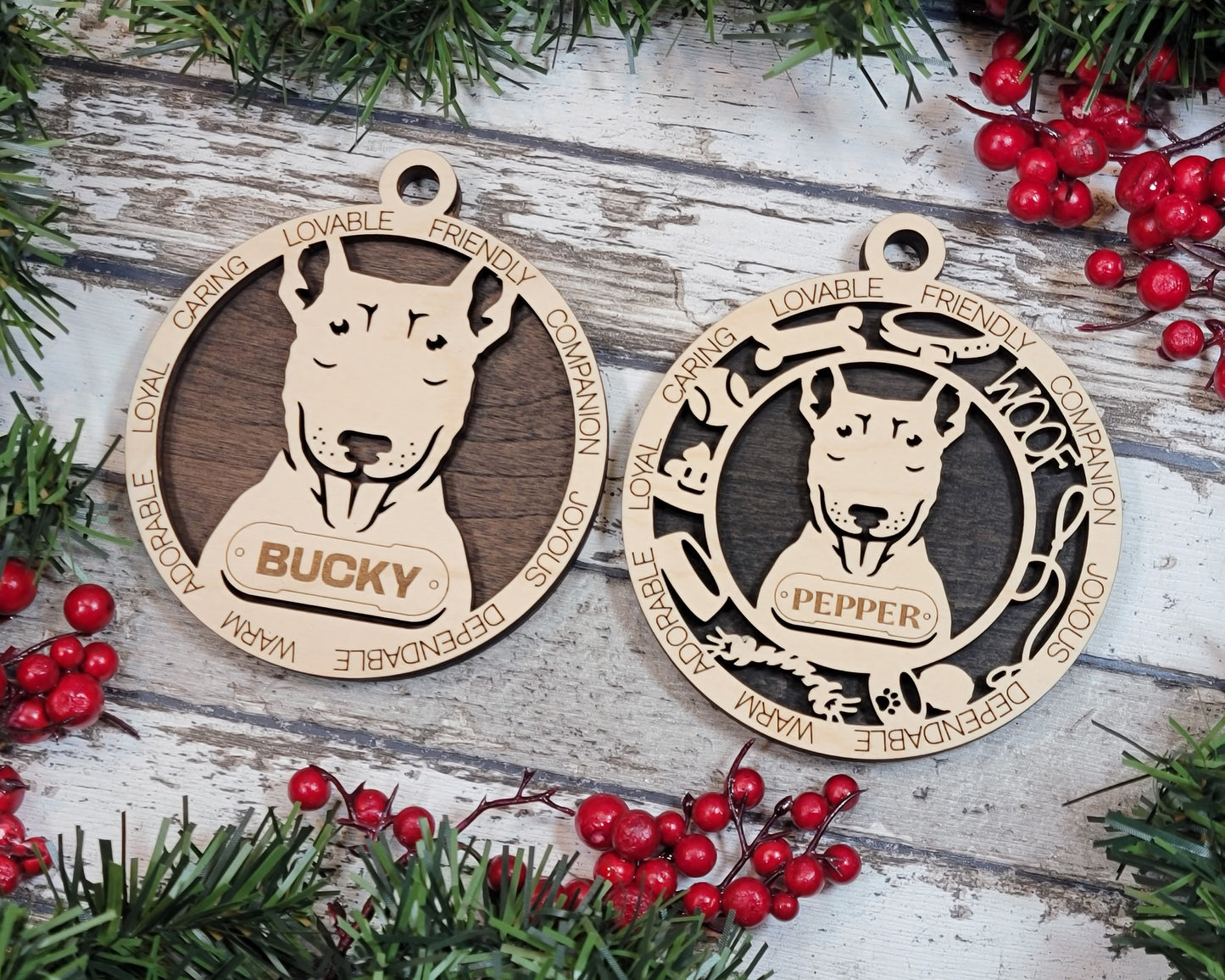 Christmas Ornaments- Dog Ornaments