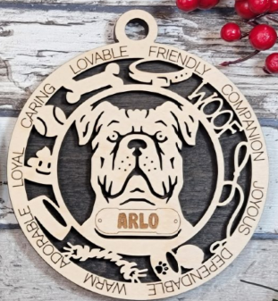 Christmas Ornaments- Dog Ornaments