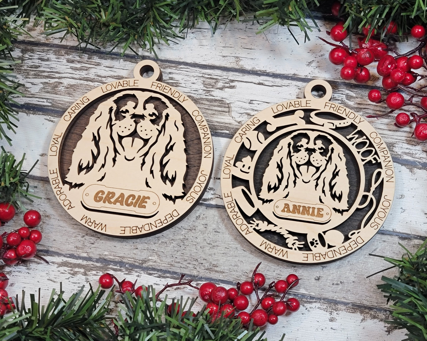 Christmas Ornaments- Dog Ornaments