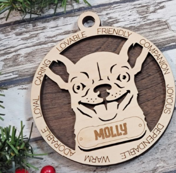 Christmas Ornaments- Dog Ornaments