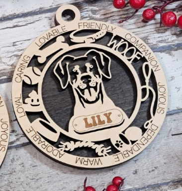 Christmas Ornaments- Dog Ornaments