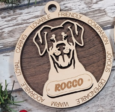 Christmas Ornaments- Dog Ornaments