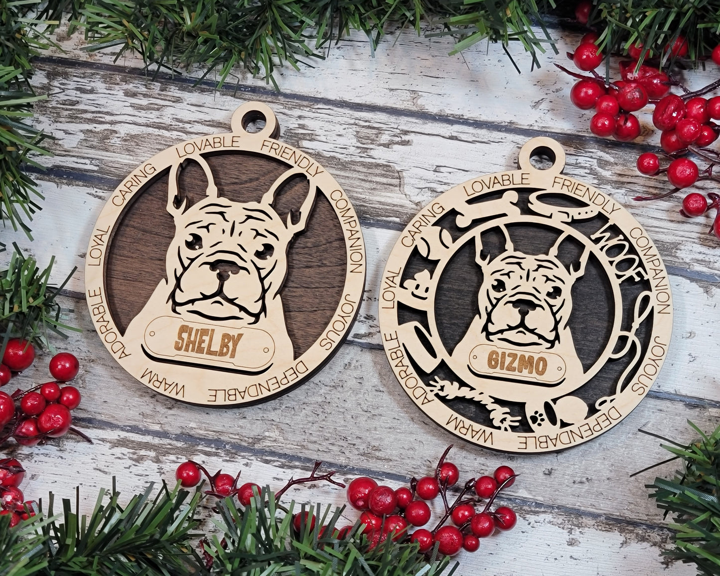 Christmas Ornaments- Dog Ornaments