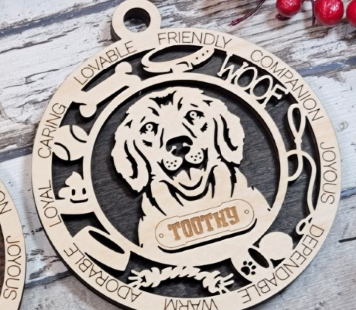 Christmas Ornaments- Dog Ornaments