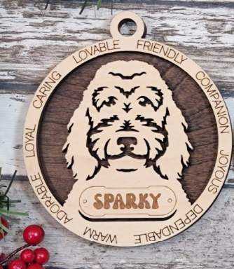 Christmas Ornaments- Dog Ornaments