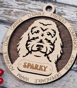 Christmas Ornaments- Dog Ornaments