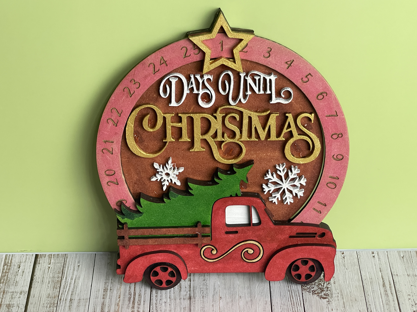 Christmas Countdown- Truck