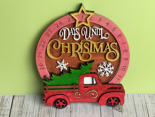 Christmas Countdown- Truck