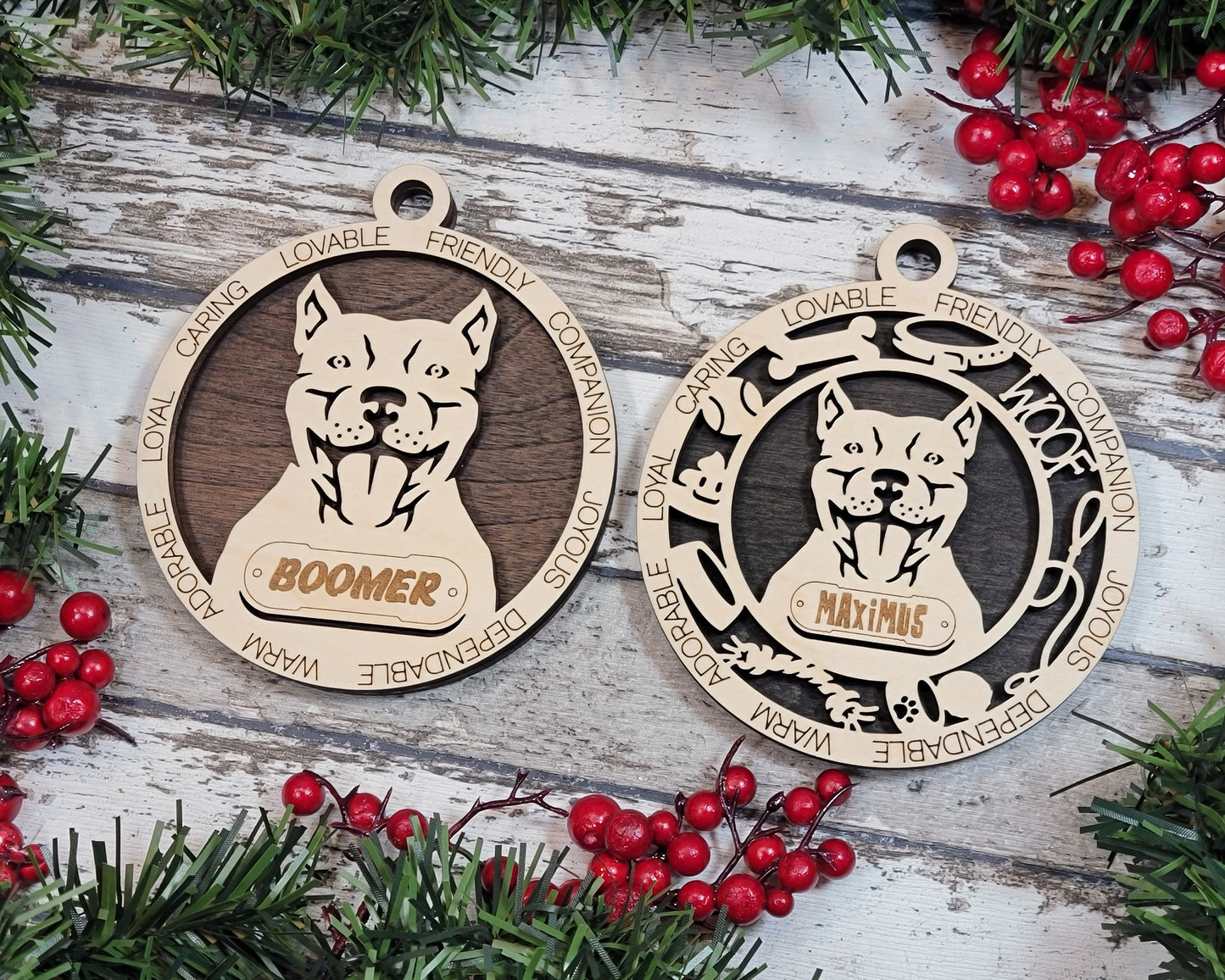 Christmas Ornaments- Dog Ornaments