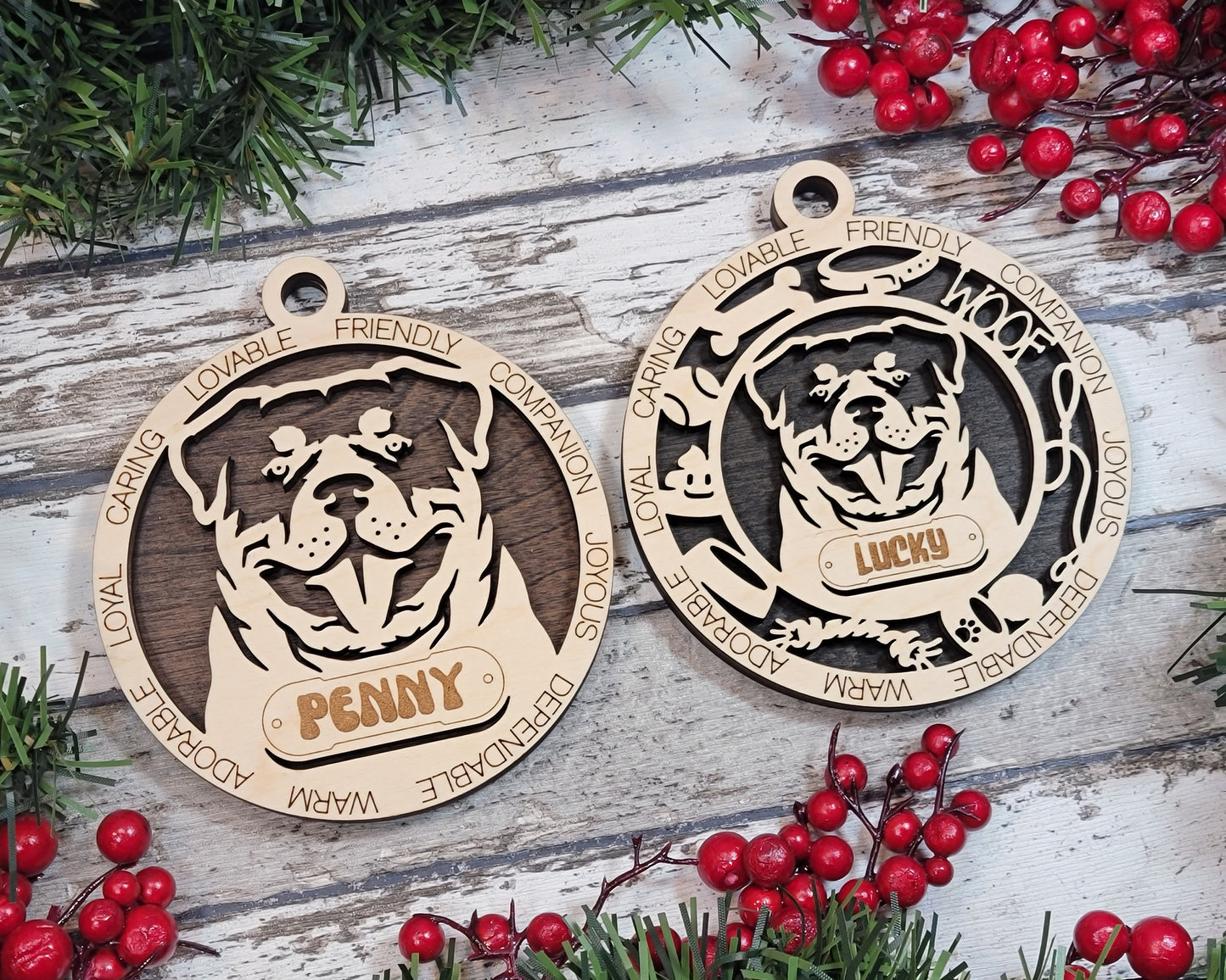 Christmas Ornaments- Dog Ornaments