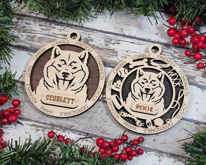 Christmas Ornaments- Dog Ornaments