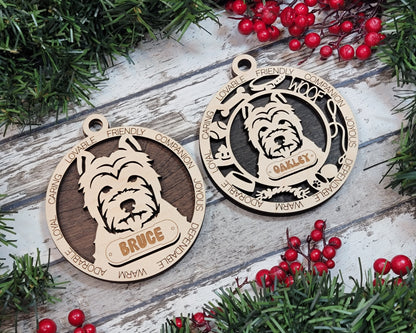 Christmas Ornaments- Dog Ornaments