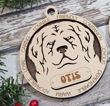 Christmas Ornaments- Dog Ornaments