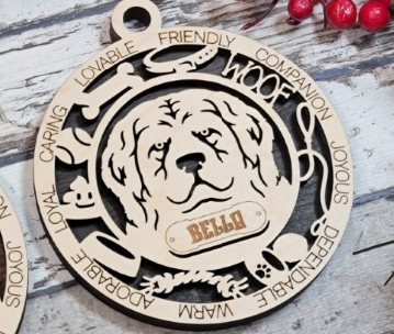 Christmas Ornaments- Dog Ornaments