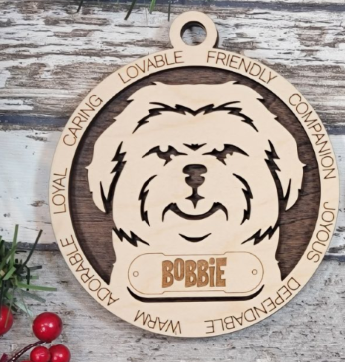 Christmas Ornaments- Dog Ornaments