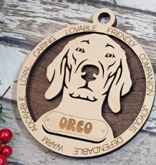 Christmas Ornaments- Dog Ornaments